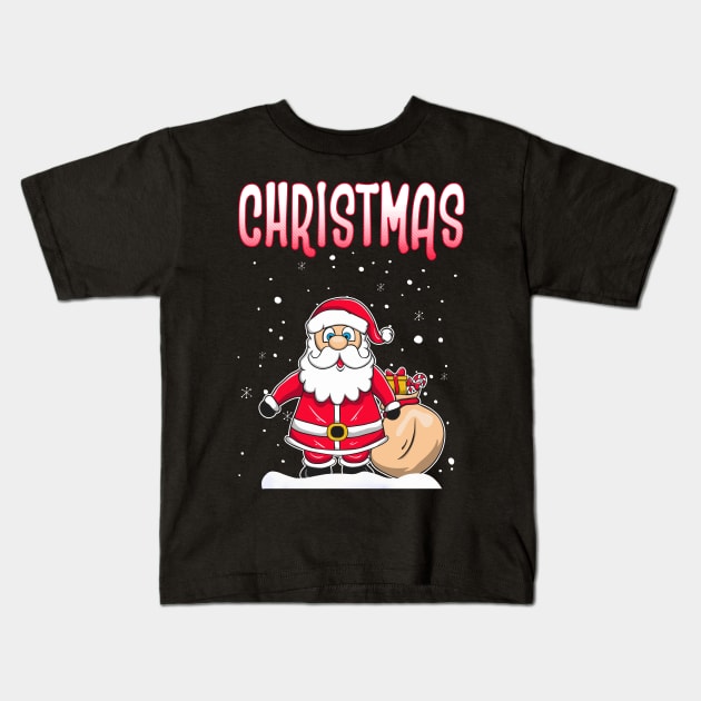 Christmas Matching Couples Sweaters Kids T-Shirt by KsuAnn